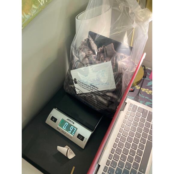 Anthropologie Pleione shirt blouse top crushed velvet purple w black tie XL - Picture 12 of 12